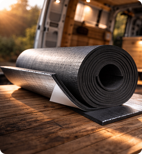 Azurflex: aislante térmico autoadhesivo de alto rendimiento