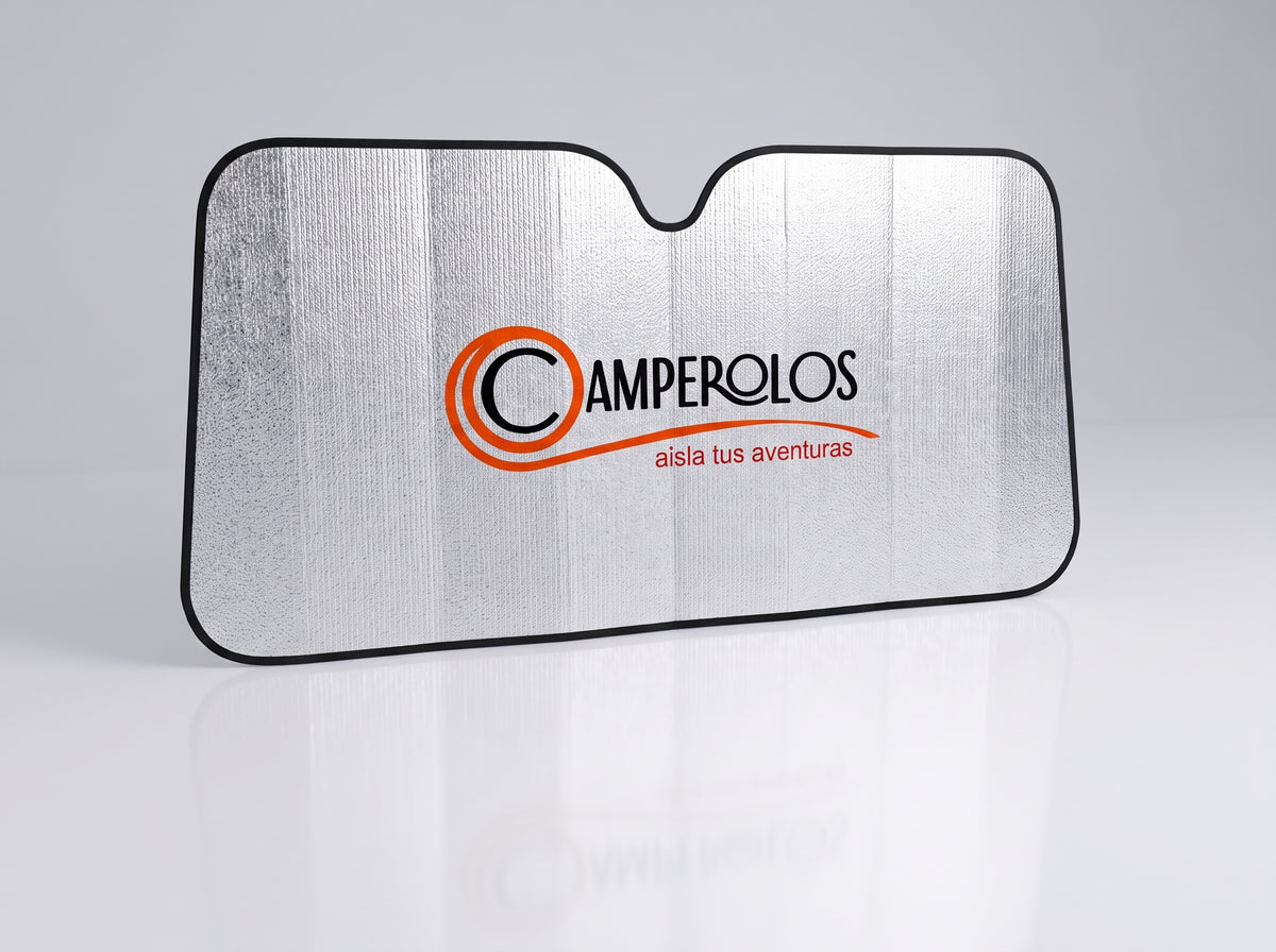 Parasol Térmico Reflexivo para Parabrisas CAMPEROLOS (165 x 88 cm)