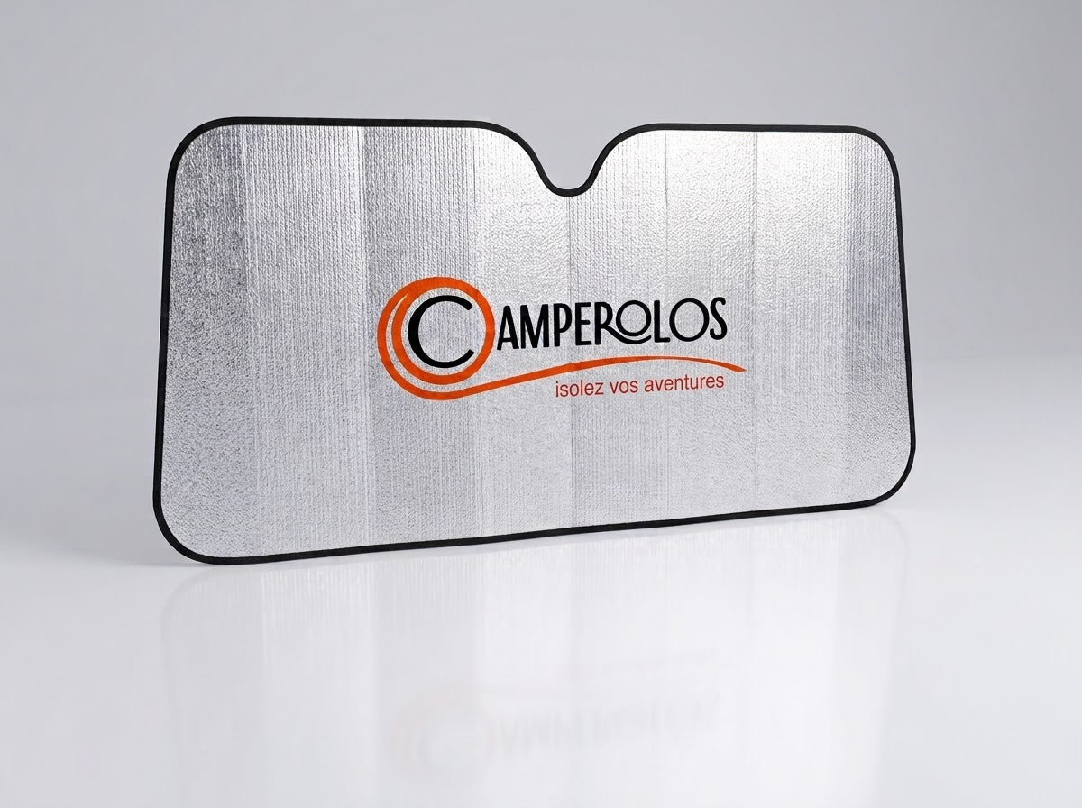 Parasol Térmico Reflexivo para Parabrisas CAMPEROLOS (165 x 88 cm)